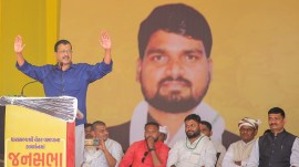 aap ,minister jailed, chaitar vasava, arvind kejriwal