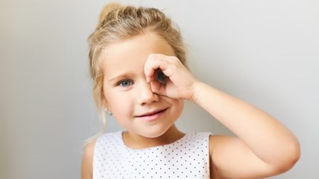 Teach children about the importance of eye health