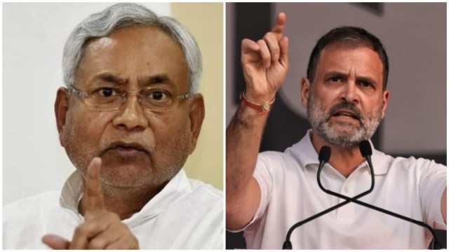 ‘Taking fake credit’: Nitish Kumar hits back at Rahul Gandhi’s Bihar ...