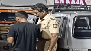 Tamil Nadu police department has suspended two of its officers based on reports that they had enrolled themselves as BJP members while being on bandobast duty for state BJP president K Annamalai’s En Mann En Makkal rally.