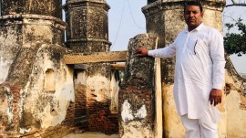 The historical well in Rohnat village: Women from the village reportedly jumped into the well to save their honour when the Britishers entered the village in 1857. EXPRESS PHOTO (special arrangement)