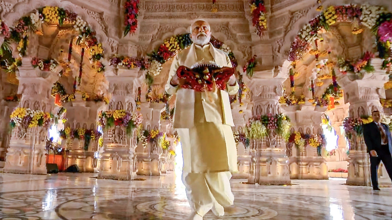 PM at Ram temple consecration ceremony
