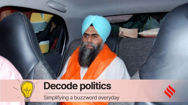 Khalistani activist and TADA convict Davinderpal Singh Bhullar. (File)