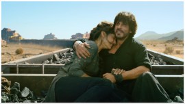 Shah Rukh Khan and Taapsee Pannu in a still from Dunki.
