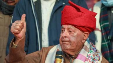 farooq abdullah, ED, indian express