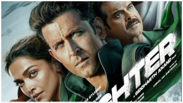 Deepika Padukone, Hrithik Roshan and Anil Kapoor play lead roles in Fighter.