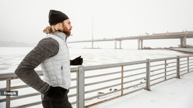 The chilly weather “not only makes us lazy, but also slows down weight loss due to a reduction in sweating