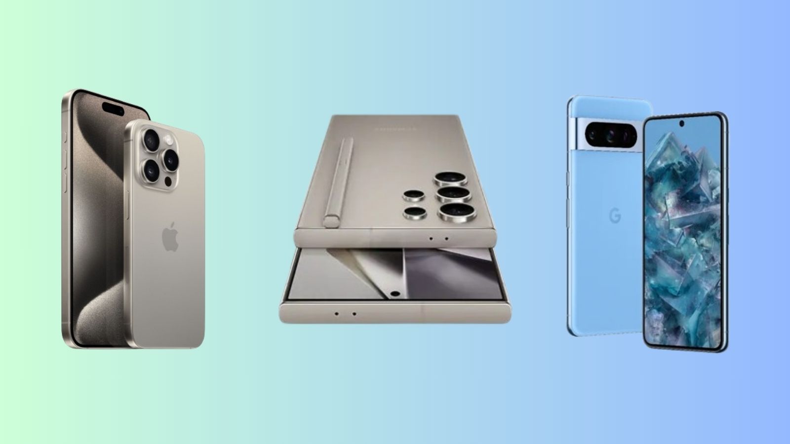Galaxy S24 Ultra vs Pixel 8 Pro vs iPhone 15 Pro Max: The big 3 flagships  compared
