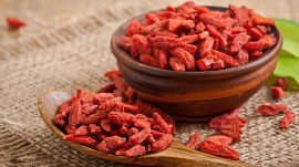 Goji berries contain various antioxidants, including zeaxanthin and beta-carotene.