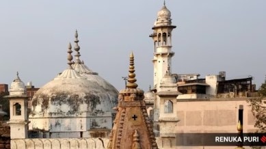 Gyanvapi survey report, Gyanvapi ASI survey report, Gyanvapi mosque, Archaeological Survey of India, Gyanvapi mosque ASI survey, Gyanvapi mosque judgement, kashi vishwanath temple, indian express, express explained, indian express news