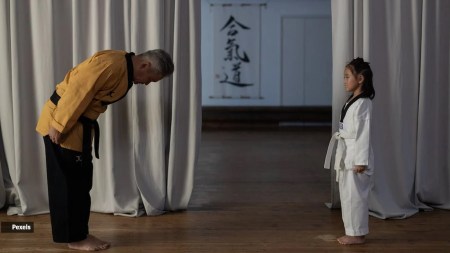 At the heart of the Japanese bow lies a profound respect for others.