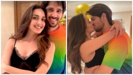 Kiara Advani shared glimpses of Sidharth Malhotra's birthday celebration. (Pic: Kiara/Instagram)