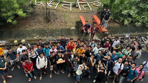 The IIT Madras considers himself fortunate to have friends so supporting and kind
