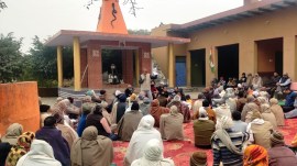 Jewar airport expansion, airport expansion in Jewar, Farmers Mahapanchayat, Gautam Buddha Nagar Jewar farmers talk, Farmers oppose land acquisition, indian express news