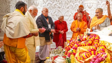 PM at Ram temple consecration ceremony