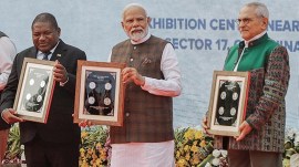 PM Modi inaugurates Vibrant Gujarat Trade Show