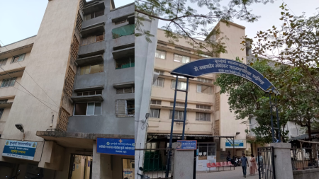 The fire was extinguished around 2.55 am (Express Photo by Deepak Joshi)