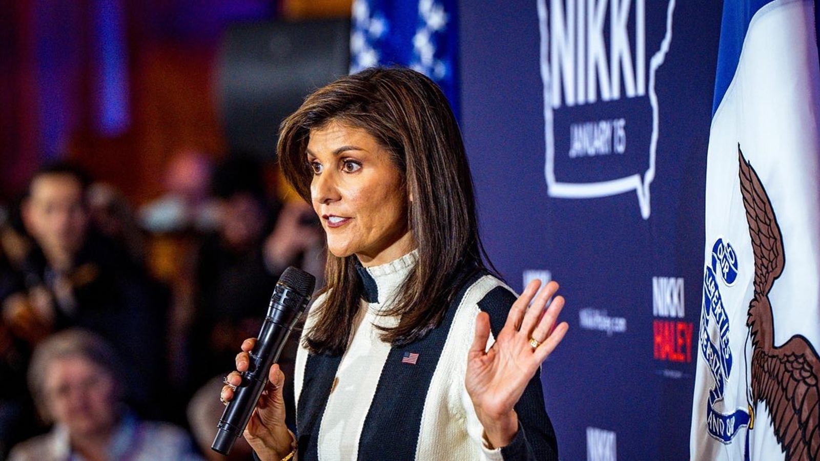 In Iowa, Nikki Haley has the attention of Democrats and Independents