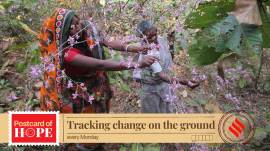 postcard of hope west bengal sabar tribal community