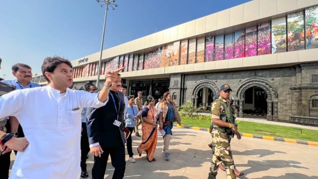 Pune airport new terminal Scindia