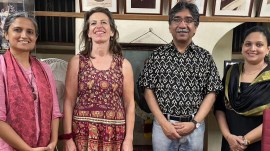 Pune heritage walk, Indian traditional musical instruments, Pune musical history, Raja Dinkar Kelkar Museum, who is Helena Rüegg, INTACH Pune, Panchmukhi Vadya, musical heritage walk, indian express news