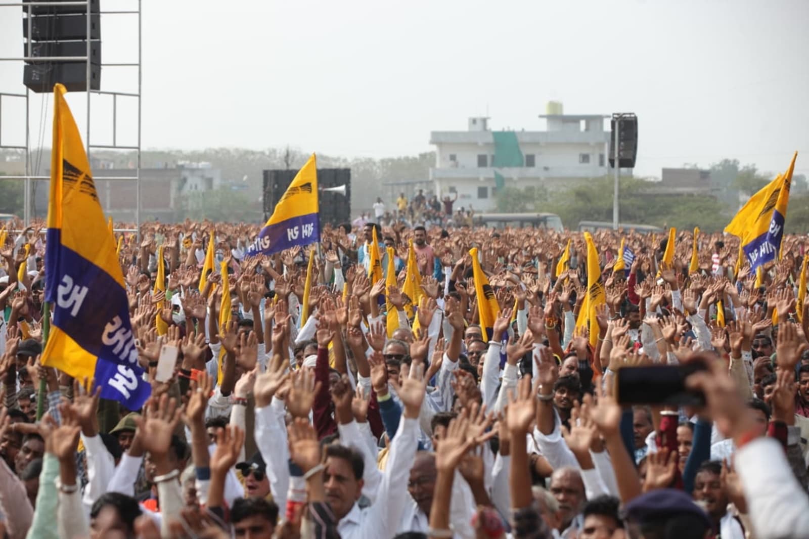 arvind kejriwal rally