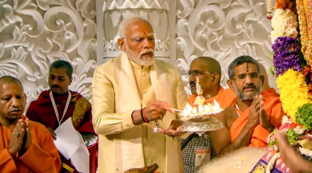 Ram Mandir consecration ceremony concludes: A glimpse of the rituals ...