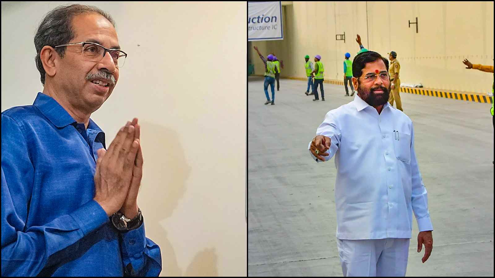 Uddhav Thackeray and Eknath Shinde