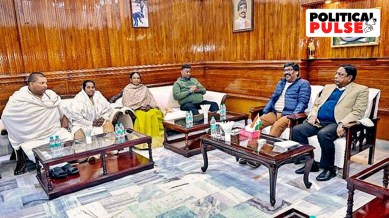 Soren convened a meeting of the ministers and legislators of the JMM-led coalition at his residence to discuss the prevailing political situation in the state in the backdrop of the Enforcement Directorate (ED)'s repeated summons to him.