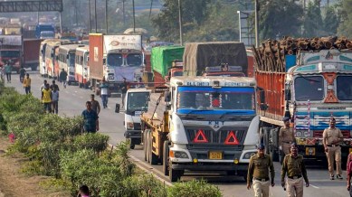 Truckers protest Tripura