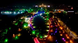 Vibrant Gujarat Summit preparations, Vibrant Gujarat Summit, Vibrant Gujarat Global Summit, VGGS participant countries, VGGS VVIPS, VGGS dignatories, Gujarat government, VGGS security arrangements, indian express news