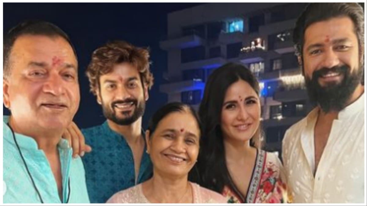 Sham Kaushal, Sunny Kaushal, Veena Kaushal, Katrina Kaif, Vicky Kaushal