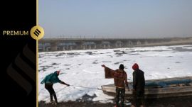 delhi water treatment plants, delhi civil lines water treatment plant, Wazirabad water treatment plant, delhi water supplies, Yamuna ammonia levels, yamuna water polliution, Delhi Jal Board, high ammonical nitrogen concentration, delhi yamuna news, indian express news