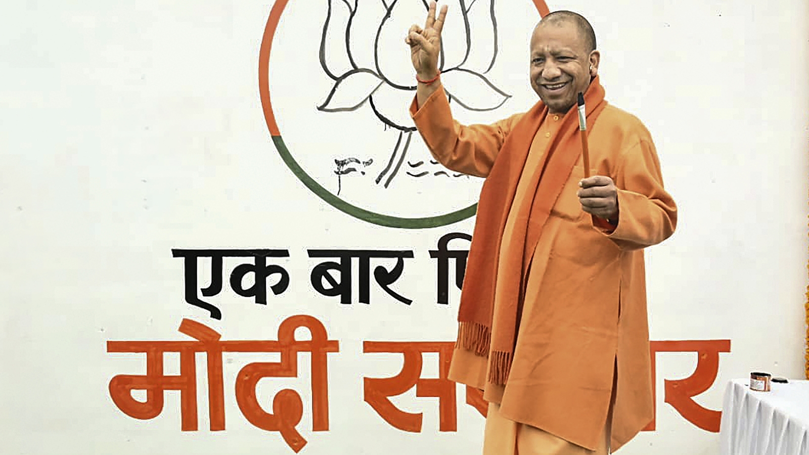 ek-baar-phir-modi-sarkar-is-baar-bjp-400-paar-yogi-launches-slogan