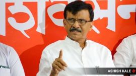 Sena (UBT) leader Sanjay Raut. (Express File Photo)