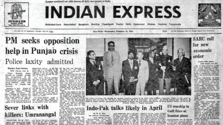 Indo-Pak Dialogue, Mhatre Case Arrests, Nigeria Riots Kill 60, Indira Gandhi, 40 years, editorial, Indian express, opinion news, indian express editorial