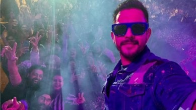 Aditya Narayan- concert in Rungta R2 College in Bhilai Chhattisgarh