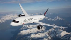 Image of one of Air Canada's Boeing 787-9 aircraft. (Air Canada)