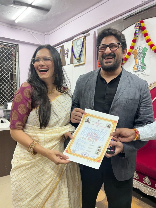 Arshad Warsi-Maria Goretti marry for the third time, meet the ‘newly ...