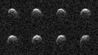 The day before asteroid 2008 OS7 made its close approach with Earth on Feb. 2.