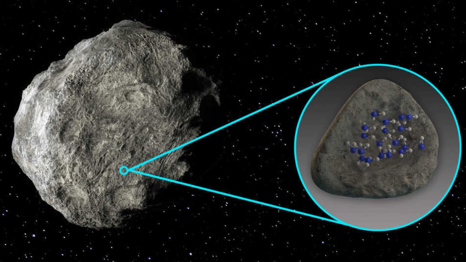 Scientists looked at four silicate-rich asteroids using SOFIA's FORCAST instrument to isolate the mid-infrared spectral signatures indicative of molecular water on two of them. (NASA)