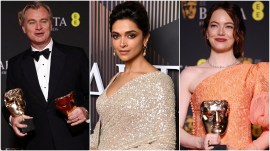BAFTA 2024 Complete Winners List: Christopher Nolan's epic biographical thriller Oppenheimer marked its dominance at the British Academy of Film and Television Arts (BAFTA) Film Awards too, bagging seven trophies including for Best Film and Director.