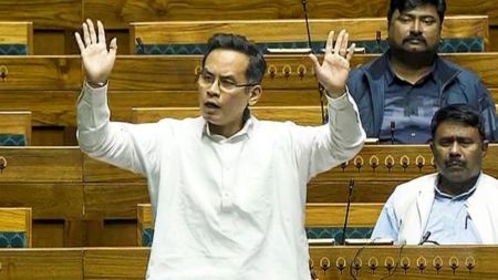 Congress leader Gaurav Gogoi