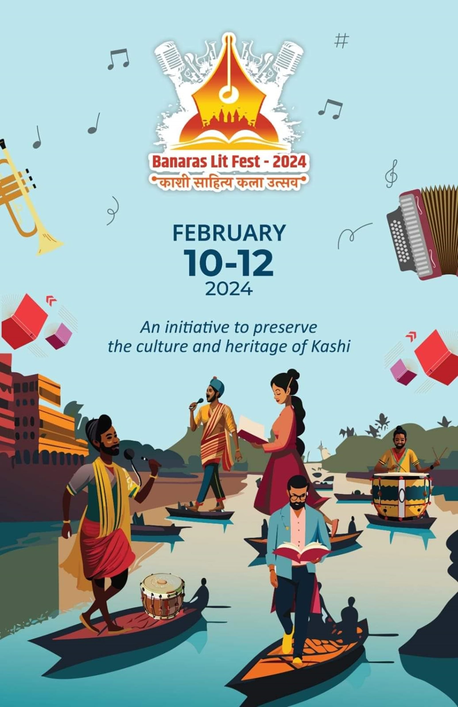 Banaras Lit Fest poster