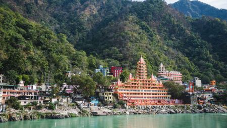 Best places to visit in India in March 2024 Rishikesh, Uttarakhand India (Source Canva)