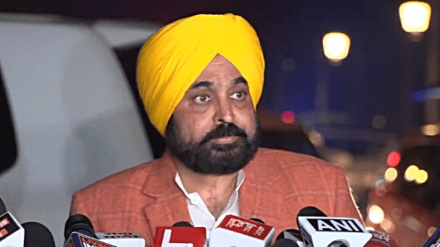 Punjab Chief Minister Bhagwant Mann (PTI)