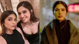 After the screening, Samiksha Pednekar, Bhumi Pednekar’s  praised the latter’s performance and the film (Photo: Instagram/samikshapednekar and Netflix/YouTube)