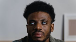 A man with blindness