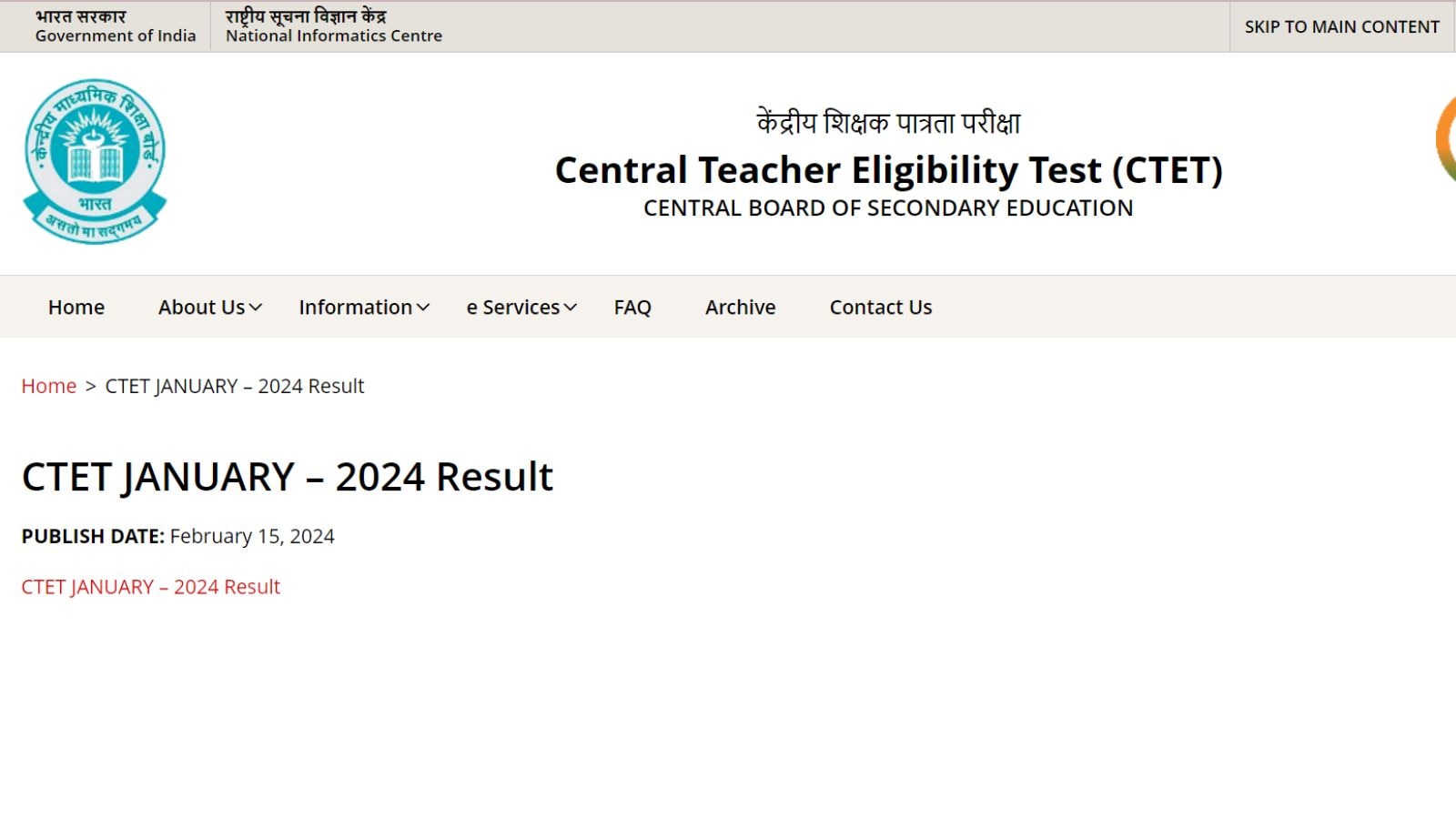 CTET 2024 Result Declared: Websites To Check Score | Education News ...