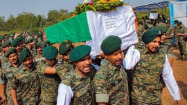 CRPF personnel killed in Naxal attack Chhattisgarh Maoists